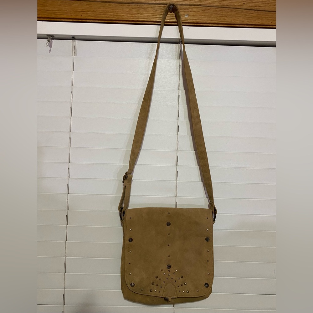 Maurice’s Camel Colored Cross Body Bag